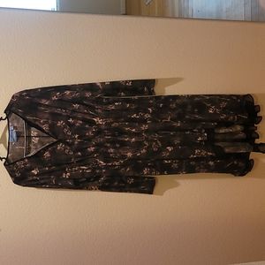 Vera Wang long sleeve dress